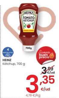 Oferta de Heinz - Ketchup por 3,35€ en Eroski
