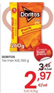 Oferta de Doritos - Tex Mex XLB por 2,97€ en Eroski