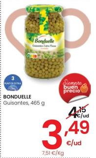 Oferta de Bonduelle - Guisantes por 3,49€ en Eroski