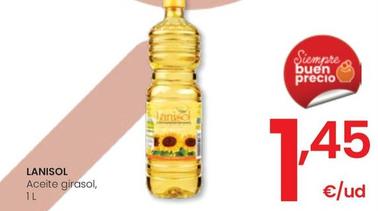 Oferta de Lanisol - Aceite Girasol por 1,45€ en Eroski