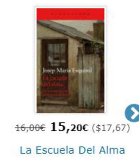 Oferta de La Escuela Del Alma por 15,2€ en Agapea