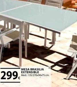 Oferta de Mesa Brasilia Extensible por 299€ en CMB Bricolage
