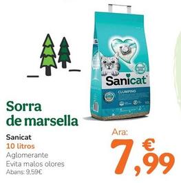 Oferta de Sanicat - Sorra De Marsella  por 7,99€ en Tiendanimal