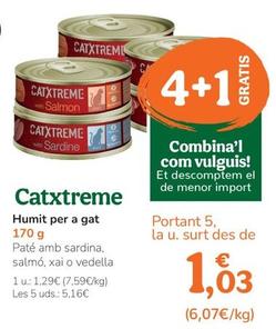 Oferta de Catxtreme - Húmedo Para Gato por 1,29€ en Tiendanimal