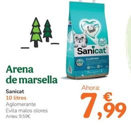 Oferta de Sanicat - Arena De Marsella por 7,99€ en Tiendanimal