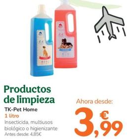 Oferta de Tk-Pet Home - Productos de Limpieza por 3,99€ en Tiendanimal