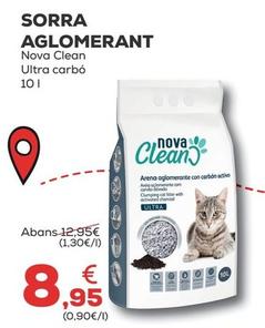 Oferta de Nova Clean - Sorra Aglomerant por 8,95€ en Kiwoko
