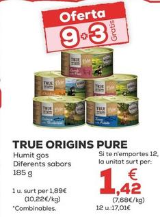 Oferta de True Origins Pure - Humit Gos  por 1,89€ en Kiwoko