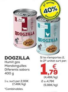 Oferta de Dogzilla - Humit Gos Mandonguilles por 2,99€ en Kiwoko