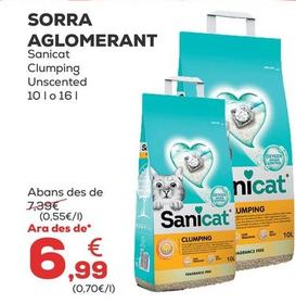 Oferta de Sanicat - Sorra Aglomerant por 6,99€ en Kiwoko