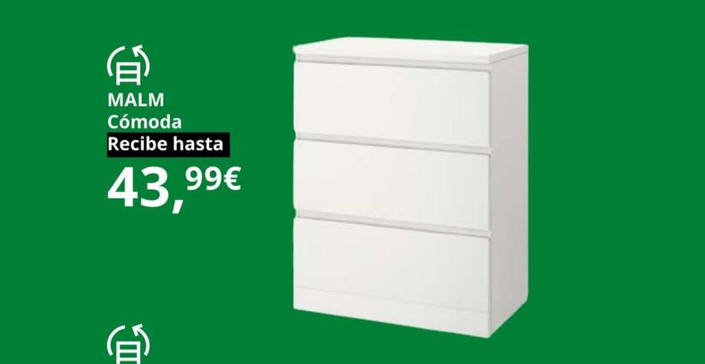 Oferta de Malm - Cómoda por 43,99€ en IKEA