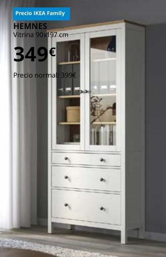 Oferta de Hemnes - Vitrina 90x197 Cm por 349€ en IKEA