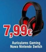 Oferta de Nintendo - Auriculares Gaming Nuwa Switch por 7,99€ en Froiz