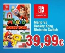 Oferta de Nintendo - Mario Vs Donkey Kong Switch por 39,99€ en Froiz