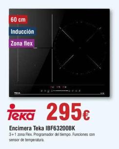 Oferta de Teka - Encimera IBF63200BK por 295€ en Froiz