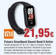 Oferta de Xiaomi - Pulsera Smartband Band 8 Active por 21,95€ en Froiz
