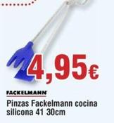 Oferta de Fackelmann - Pinzas Cocina Silicona 41 30cm por 4,95€ en Froiz