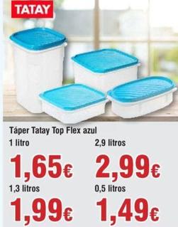 Oferta de Tatay - Táper Top Flex por 1,65€ en Froiz