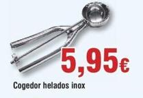 Oferta de Cogedor Helados Inox por 5,95€ en Froiz