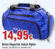 Oferta de Joluvi - Bolsa Deportes Alpha  por 14,95€ en Froiz