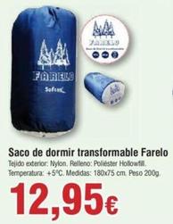 Oferta de Farelo - Saco De Dormir Transformable por 12,95€ en Froiz