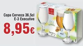 Oferta de Copa Cerveza 36,5cl E-3 Executive por 8,95€ en Froiz