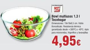 Oferta de Tecnhogar - Bowl Multiusos 1,3l por 4,95€ en Froiz