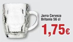 Oferta de Jarra Cerveza Britania por 1,75€ en Froiz