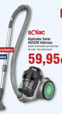 Oferta de Solac - Aspirador AS4250 Valorous por 59,95€ en Froiz
