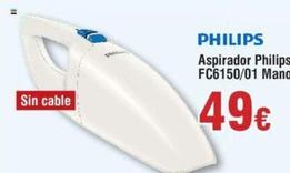 Oferta de Philips - Aspirador FC6150/01 Mano por 49€ en Froiz