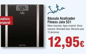 Oferta de Jata - Báscula Analizador Fitness 531 por 12,95€ en Froiz