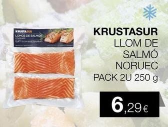 Oferta de Lomos de salmón por 6,29€ en Plusfresc