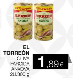 Oferta de Aceitunas rellenas por 1,89€ en Plusfresc