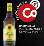 Oferta de Vino manzanilla en Comerco Cash & Carry