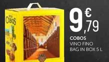 Oferta de Cobos - Vino Fino por 9,79€ en Comerco Cash & Carry