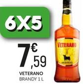 Oferta de Veterano - Brandy por 7,59€ en Comerco Cash & Carry