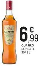 Oferta de Guajiro - Ron Miel por 6,99€ en Comerco Cash & Carry