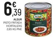 Oferta de Alsur - Pisto Fritada Hortalizas por 6,39€ en Comerco Cash & Carry