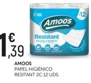 Oferta de Amoos - Papel Higiénico Resitant por 1,39€ en Comerco Cash & Carry