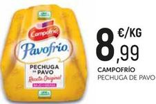 Oferta de Campofrío - Pechuga De Pavo por 8,99€ en Comerco Cash & Carry