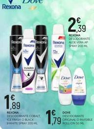 Oferta de Desodorante por 1,79€ en Comerco Cash & Carry