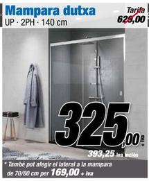 Oferta de Mampara de ducha por 325€ en Ferrolan