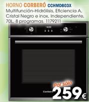 Oferta de Corberó - Horno CCHMD803X por 259€ en Master Cadena