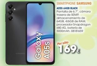 Oferta de Samsung - Smartphone A05S 64GB Black por 169€ en Master Cadena