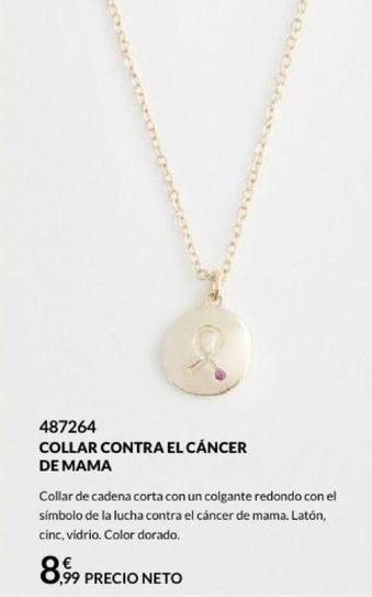 Oferta de Avon - 487264 Collar Contra El Cáncer De Mama por 8,99€ en AVON
