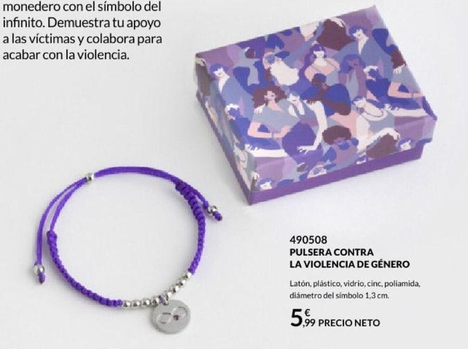 Oferta de Avon - 490508 Pulsera Contra La Violencia De Género por 5,99€ en AVON