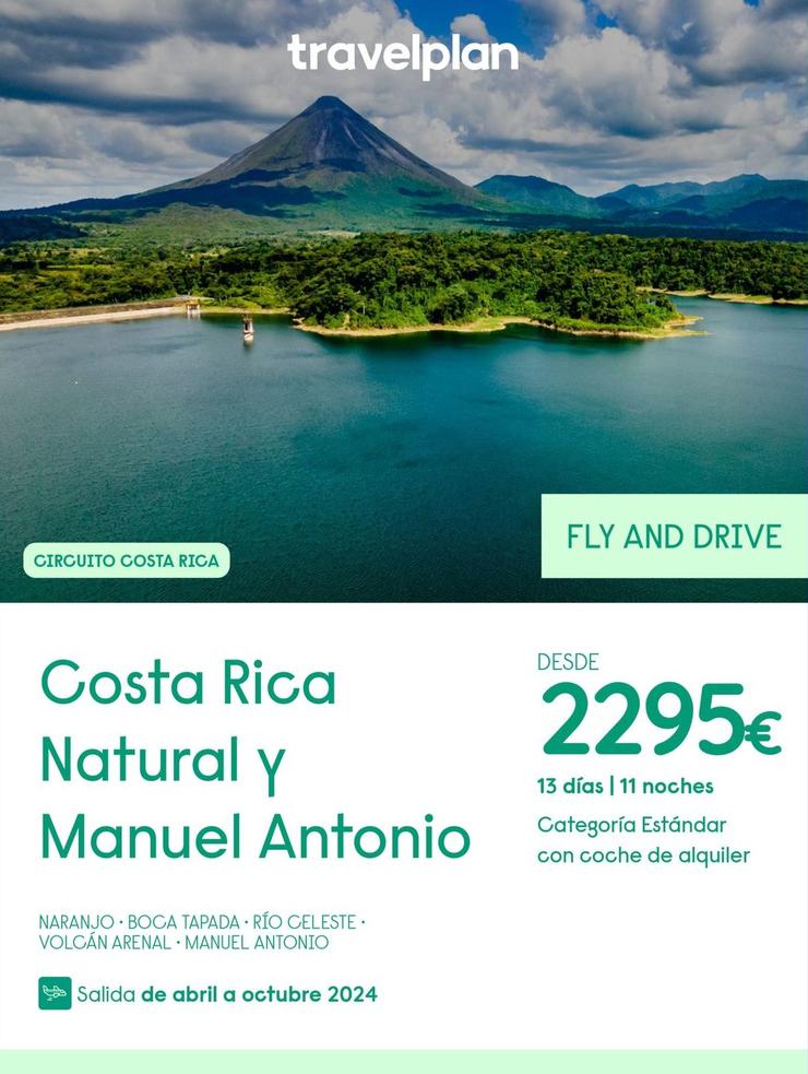 Oferta de Viajes a  Rica por 2295€ en Travelplan