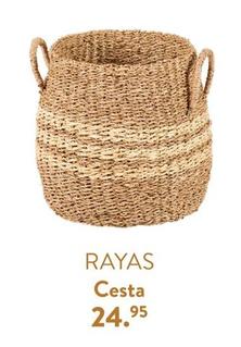 Oferta de Rayas Cesta por 24,95€ en Casa