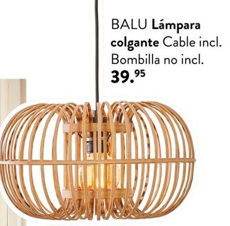 Oferta de Balu - Lámpara Colgante por 39,95€ en Casa