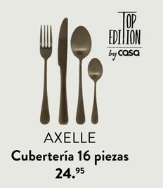 Oferta de Axelle - Cubertería 16 Piezas por 24,95€ en Casa